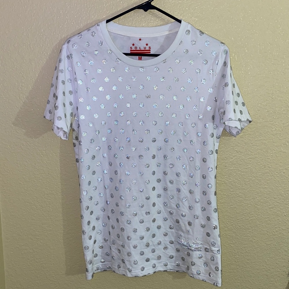 Men’s Reflective Polka Dot Tee